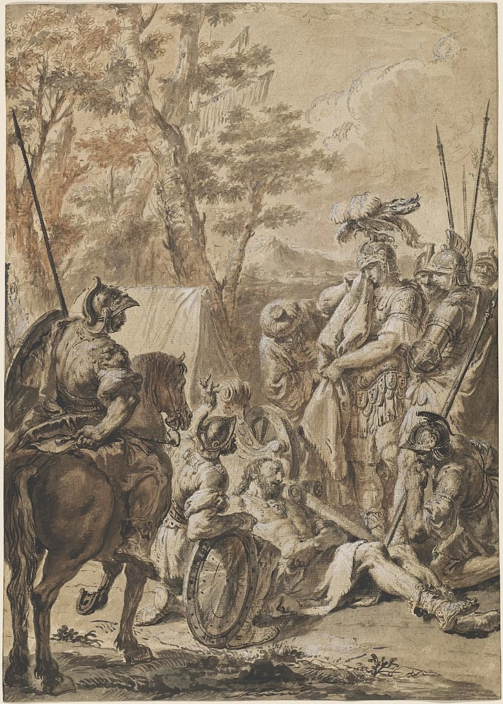 Alessandro Magno davanti al cadavere di Dario - National Gallery of Art, Washington DC